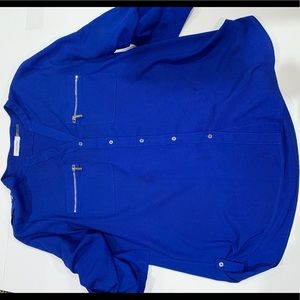 Blue Calvin Klein Blouse XL